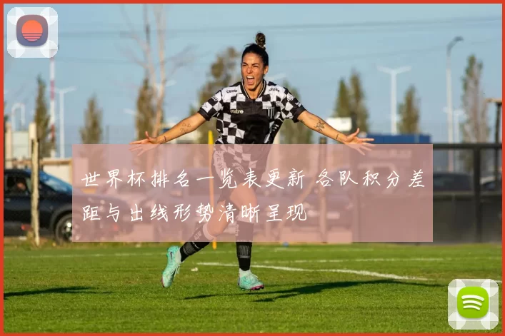 世界杯排名一览表更新 各队积分差距与出线形势清晰呈现