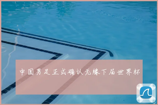 中国男足正式确认无缘下届世界杯